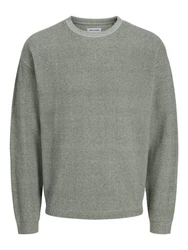 Jack & Jones Strickpullover JJWALTER Grün/Dunkelgrün/Grau/Hellgrau/Hellgrün