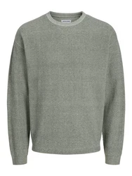 Jack & Jones Strickpullover JJWALTER Grün/Dunkelgrün/Grau/Hellgrau/Hellgrün