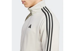 adidas Performance Outdoorjacke TR-ES 3S T-TOP Creme/Hellgrau/Beige/Weiß/Grau/Khaki