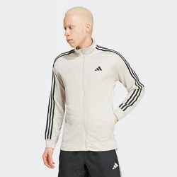 adidas Performance Outdoorjacke TR-ES 3S T-TOP Creme/Hellgrau/Beige/Weiß/Grau/Khaki