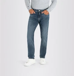 MAC 5-Pocket Jeans JOG'N JEANS Schwarz/Hellblau/Braun
