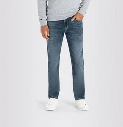 MAC 5-Pocket Jeans JOG'N JEANS Schwarz/Hellblau/Braun
