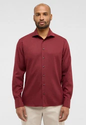 Eterna Langarmhemd MODERN FIT EASY IRON Dunkelrot/Rot/Bordeaux