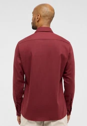 Eterna Langarmhemd MODERN FIT EASY IRON Dunkelrot/Rot/Bordeaux