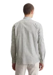 Marc O'Polo Langarmhemd Braun/Grau/Beige/Khaki