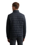 Marc O'Polo Outdoorjacke mit Scuba-Ärmeln Hellblau/Dunkelblau