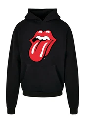 F4NT4STIC Kapuzenpullover The Rolling Stones Zunge Schwarz/Rot/Grau/Rosa