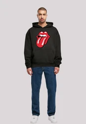 F4NT4STIC Kapuzenpullover The Rolling Stones Zunge Schwarz/Rot/Grau/Rosa