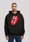 F4NT4STIC Kapuzenpullover The Rolling Stones Zunge Schwarz/Rot/Grau/Rosa