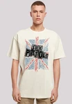 F4NT4STIC T-Shirt Sex Pistols Anarchy Flag Khaki/Grau/Beige/Braun/Hellgrün