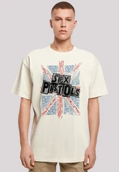 F4NT4STIC T-Shirt Sex Pistols Anarchy Flag Khaki/Grau/Beige/Braun/Hellgrün