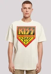 F4NT4STIC T-Shirt Kiss Army Logo Rot/Khaki/Creme/Gelb