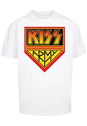 F4NT4STIC T-Shirt Kiss Army Logo Rot/Weiß/Dunkelblau/Gelb
