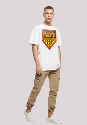 F4NT4STIC T-Shirt Kiss Army Logo Rot/Weiß/Dunkelblau/Gelb