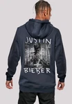 F4NT4STIC Kapuzenpullover Justin Bieber Purpose Album Cover Blau/Dunkelblau