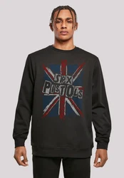 F4NT4STIC Sweatshirt Sex Pistols Anarchy Flag Schwarz/Braun
