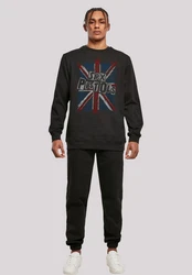 F4NT4STIC Sweatshirt Sex Pistols Anarchy Flag Schwarz/Braun