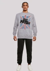F4NT4STIC Sweatshirt Sex Pistols Anarchy Flag Grau/Rot