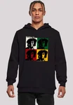 F4NT4STIC Kapuzenpullover Bob Marley Reggae Music Logo Schwarz/Creme/Rot/Mischfarben/Grau