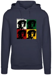 F4NT4STIC Kapuzenpullover Bob Marley Reggae Music Logo Creme/Rot/Grau/Blau/Mischfarben/Dunkelblau