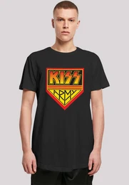 T-Shirt Kiss Rock Band Army Logo Premium Qualitt, Musik, By Rock Off