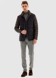 Lederimitatjacke in modernem Design