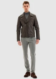 Lederimitatjacke im coolen Leder-Look