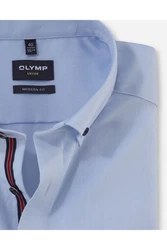 OLYMP Hemd Dunkelblau/Hellblau/Blau