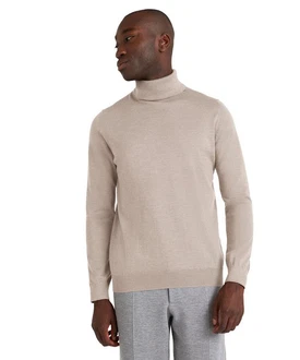FALKE Strickpullover Beige/Khaki/Braun