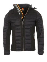 Steppjacke Dauphin bergangsjacke mit abnehmbarer Kapuze