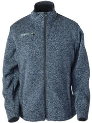 DEPROC Active Strickfleecejacke ELKFORD MEN NEW CS Grau/Dunkelgrau/Dunkelblau