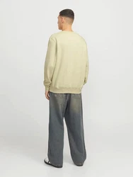 JACK & JONES Sweatshirt 'JORVesterbro' Hellgrün/Grün/Khaki