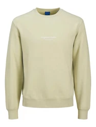 JACK & JONES Sweatshirt 'JORVesterbro' Hellgrün/Grün/Khaki