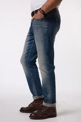 JP1880 5-Pocket-Jeans Denim FLEXNAMIC Blau/Dunkelblau