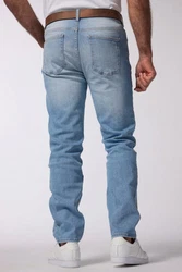 JP1880 5-Pocket-Jeans Denim FLEXNAMIC Hellblau/Blau