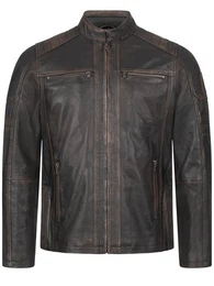 Lederjacke Herren Lederjacke H-383