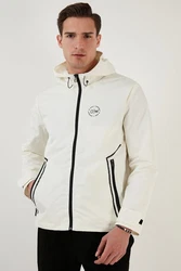 Buratti Kurzjacke Regular Fit Creme/Weiß