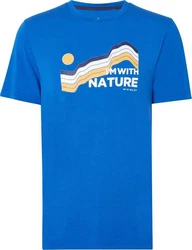 McKINLEY Kurzarmshirt Roggo M BLAU DUNKEL