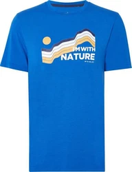 McKINLEY Kurzarmshirt Roggo M BLAU DUNKEL