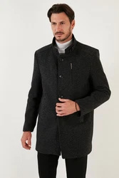 Buratti Wintermantel Slim Fit Dunkelgrau/Grau/Schwarz/Dunkelgrün/Dunkelrot/Hellblau