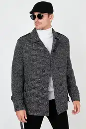 Wintermantel Slim Fit
