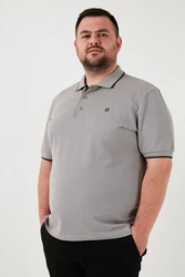 Buratti T-Shirt Grau/Hellgrau/Beige