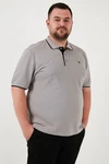 Buratti T-Shirt Grau/Hellgrau/Beige