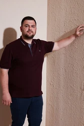 Buratti T-Shirt Bordeaux/Dunkelrot/Rot