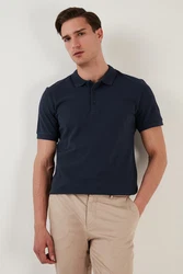 Buratti Poloshirt Regular Fit Dunkelblau/Blau