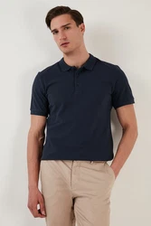 Buratti Poloshirt Regular Fit Dunkelblau/Blau