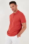 Buratti Poloshirt Regular Fit Rot