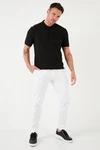 Buratti Poloshirt Regular Fit Weiß/Creme/Schwarz/Rot