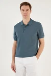 Buratti Poloshirt Regular Fit Blau/Grau/Dunkelblau