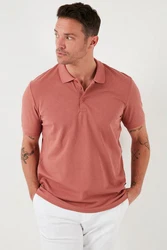 Buratti Poloshirt Regular Fit Rot/Dunkelrot